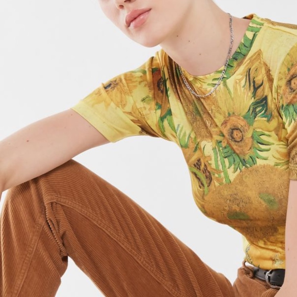 Van Gogh Sunflowers Tee: The National Gallery